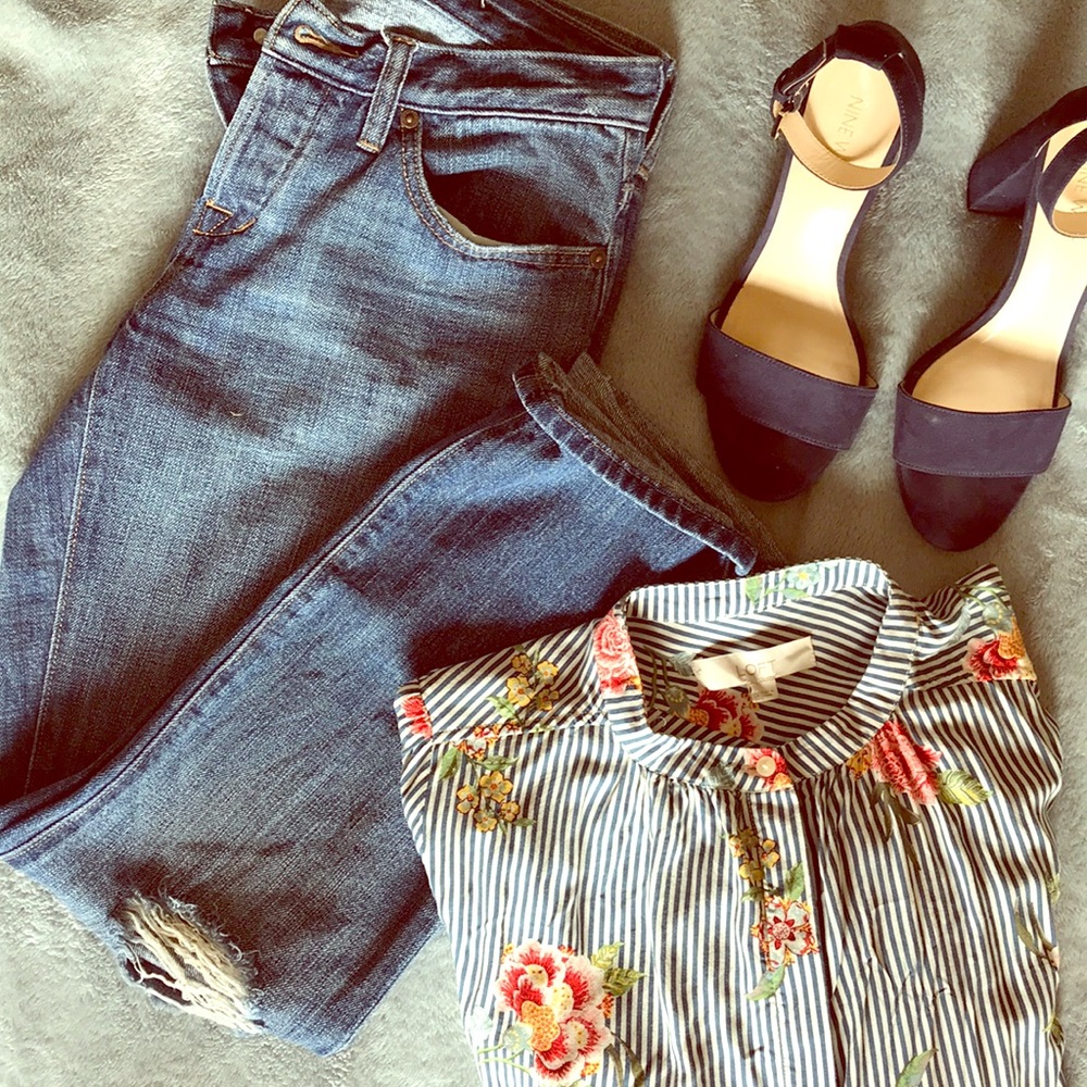 Loft Boyfriend Jeans